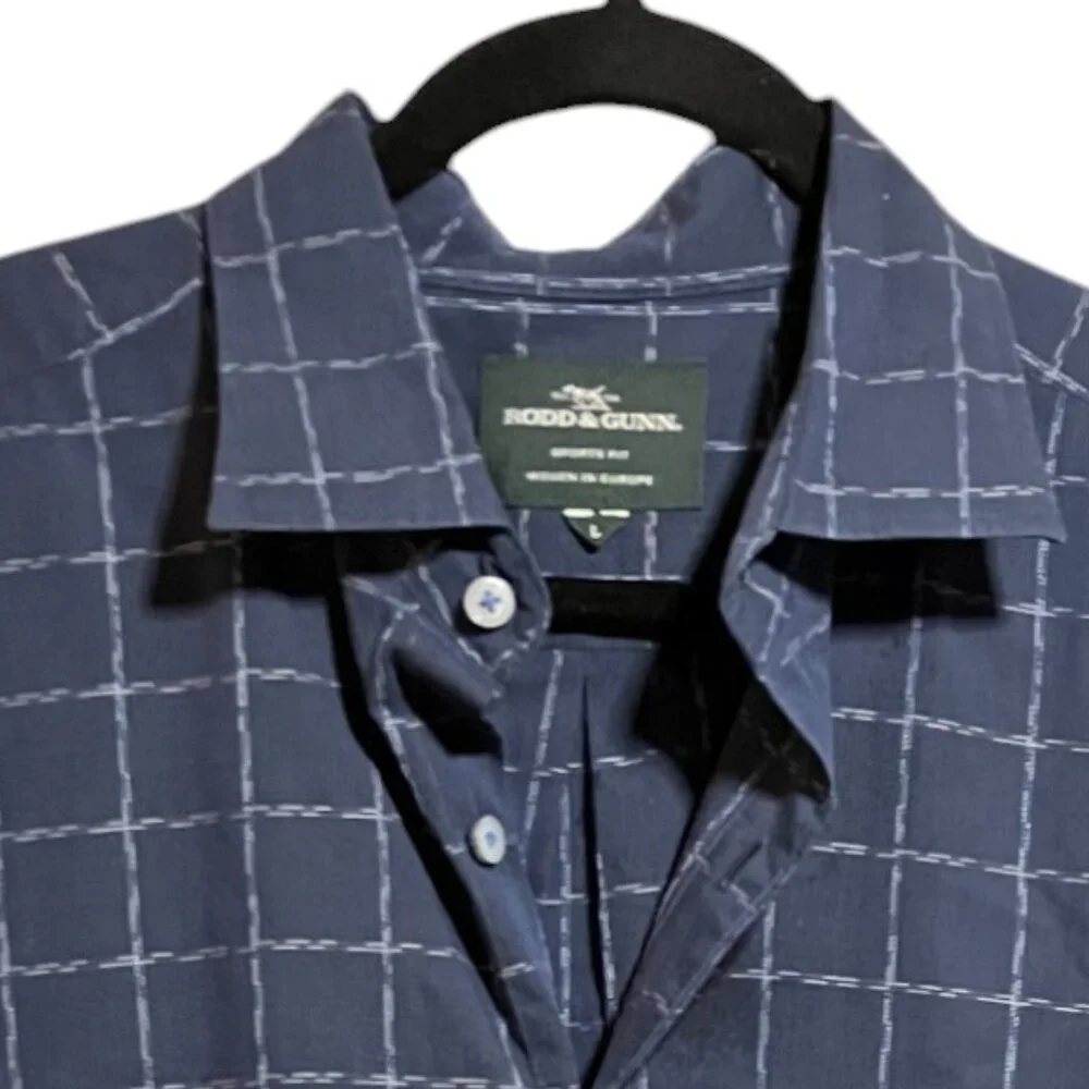 Rodd & Gunn Short Sleeve Button Shirt Size L - Picture 3 of 4